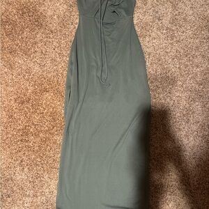 Windsor Strapless Green Dress